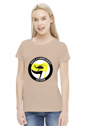 Anticomunistico - koszulka damska (women's t-shirt)