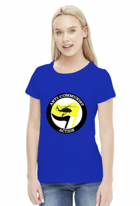 Anticomunistico - koszulka damska (women's t-shirt)