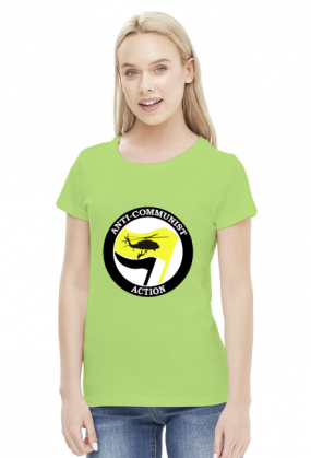 Anticomunistico - koszulka damska (women's t-shirt)
