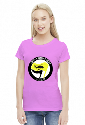 Anticomunistico - koszulka damska (women's t-shirt)