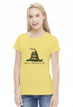Gadsden - koszulka damska (women's t-shirt)