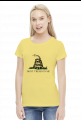 Gadsden - koszulka damska (women's t-shirt)