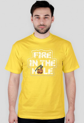 Fire in the hole 2 - Męska koszulka