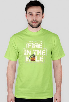 Fire in the hole 2 - Męska koszulka