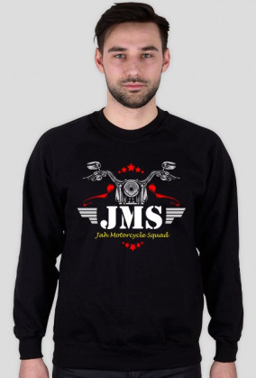 Bluza czarna z logo JMS BAND