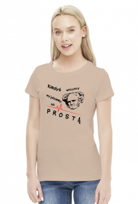 Schopenhauer - koszulka damska (women's t-shirt)