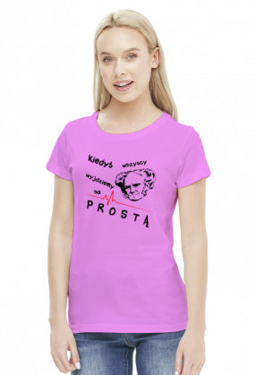 Schopenhauer - koszulka damska (women's t-shirt)