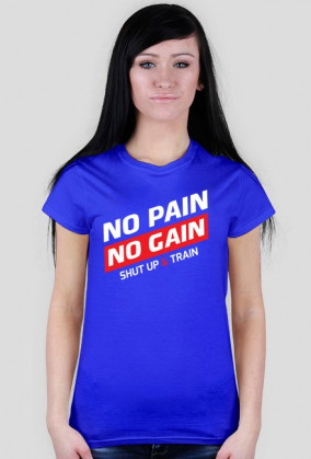 BStyle - No Pain No Gain ( Koszulka na siłownie, koszulka motywacyjna)