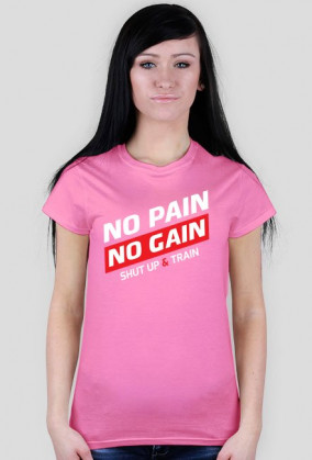BStyle - No Pain No Gain ( Koszulka na siłownie, koszulka motywacyjna)