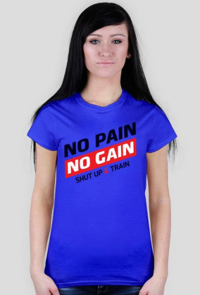BStyle - No Pain No Gain ( Koszulka na siłownie, koszulka motywacyjna)