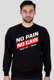 BStyle - No Pain No Gain (Bluza do ćwiczeń, siłownia)