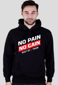 BStyle - No Pain No Gain (Bluza do ćwiczeń, siłownia)