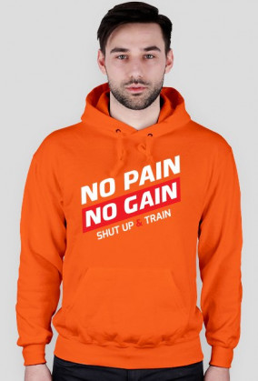 BStyle - No Pain No Gain (Bluza do ćwiczeń, siłownia)