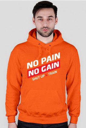 BStyle - No Pain No Gain (Bluza do ćwiczeń, siłownia)