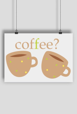 plakat  COFFEE