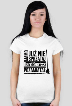 Koszulka biała - Mamo już nie sprzątaj