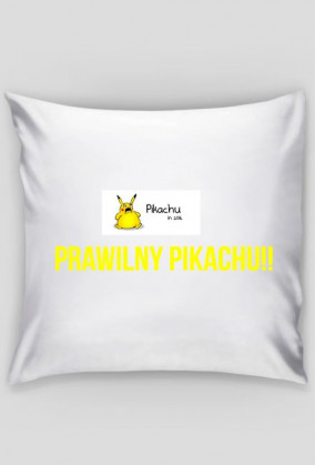 Poduszka Prawilny Pikachu