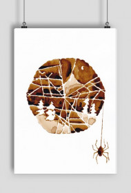 śnieżka w pajęczynie