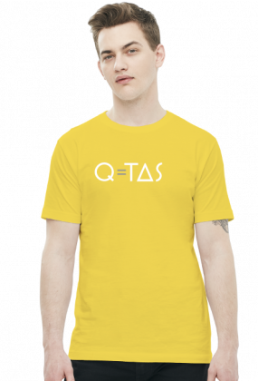 Q=TΔS - Męski T-shirt