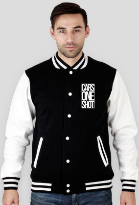 bluza baseball czarna