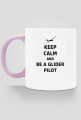 Kubek Keep Calm z kolorowym uchem