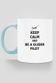 Kubek Keep Calm z kolorowym uchem