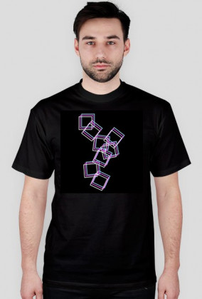 SQUARES T-shirt męski