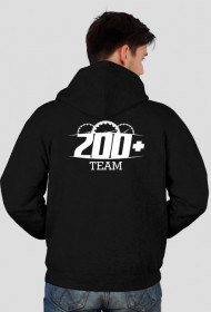 Rozpinana bluza z kapturem 200+Team