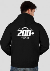Rozpinana bluza z kapturem 200+Team