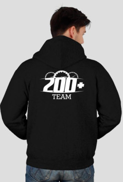 Rozpinana bluza z kapturem 200+Team