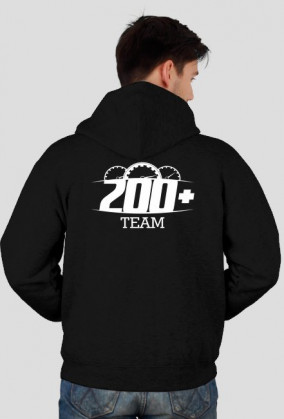 Rozpinana bluza z kapturem 200+Team