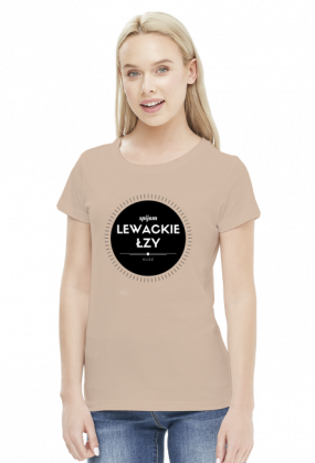 Koszulka "Spijam lewackie łzy"