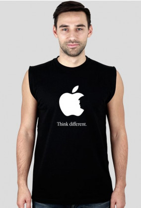 Koszulka bez rękawów "Think different"