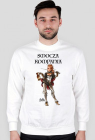 Smoczyca - biała bluza