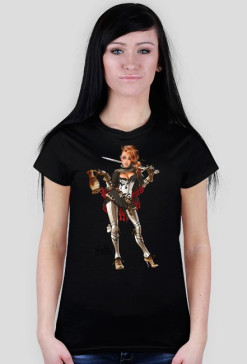 Koszulka damska - czarna