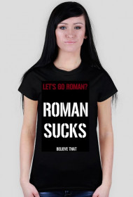 Koszulka damska ROMAN SUCKS