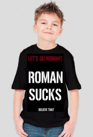 Koszulka dziecięca ROMAN SUCKS