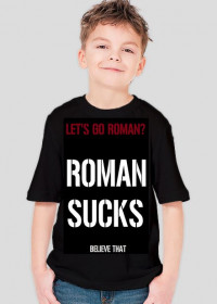 Koszulka dziecięca ROMAN SUCKS