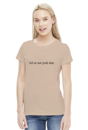 lol ur not josh dun white & color