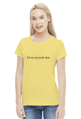 lol ur not josh dun white & color
