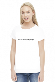 lol ur not tyler joseph - white & color