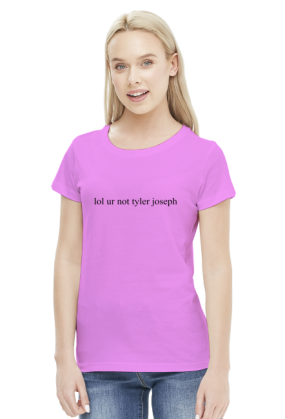 lol ur not tyler joseph - white & color