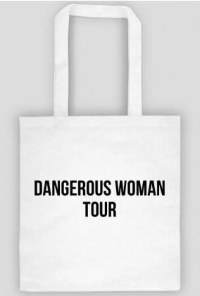 Torba Dangerous Woman Tour Biała