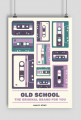 Plakat Old School