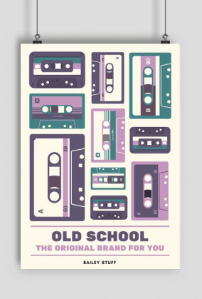 Plakat Old School