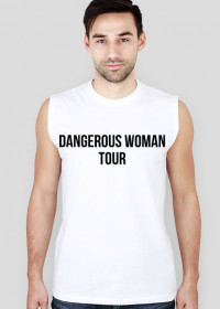 Bluzka Męska Dangerous Woman Tour Biała