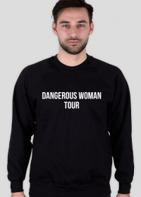 Bluza Męska Dangerous Woman Tour Czarna