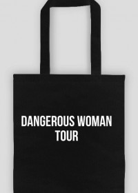 Torba Dangerous Woman Tour Czarna