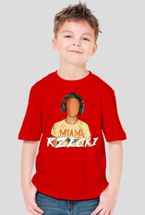 Męska dziecięca koszulka Rzeckiego