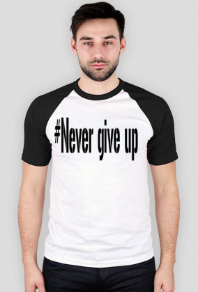 Podkoszulek "Never Give Up"